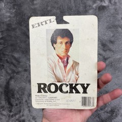 Vintage ERTL Super Stars ROCKY III 3 DieCast Metal 3” Action Figure Die Cast