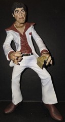 Scarface MEZCO 2004 The Player 10″ Action Figure Tony Montana Al Pacino Complete