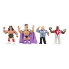 WWE Retro 4 Pack Ultimate Warrior Virgil Bobby Heenan King Harley Race Figure