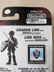 4″ SHADOW LINK Legend of Zelda Ocarina of Time World of Nintendo Jakks Pacific