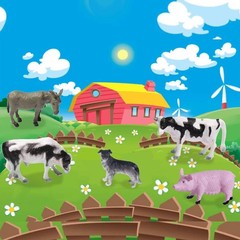 15PCS Realistic Farm Animal Figures Toy Set Educational Playset Kids Learning