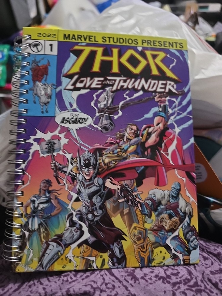 Marvel Studios Thor: Love and Thunder 80-Page Hardcover Spiral Journal