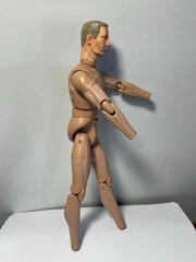 GI Joe 1/6 Scale Action Figure 12″ Green Face Paint NUDE #11 NO HANDS OR FEET