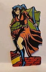 Vtg RARE VHTF DC Comics Supergirl Catwoman Figure Duo Set Rare Italy 1983
