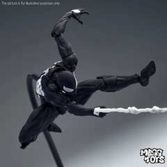 US!!!! Mess Toys Symbiote Parker Venom Black Spider-man Action Figure Boxed Gift