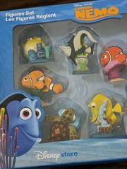 Vintage Finding Nemo 9 Figure Rare Disney Store Set Pixar NEW Collectible Toys