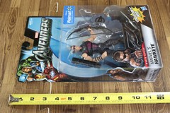 2011 MARVEL The Avengers Movie Series Hawkeye With Base Walmart Exclusive