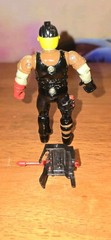 Vintage Bionic Six ljn Complete with Weapons Set of 13 Figures with 5 Card Backs