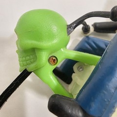 1978 Ideal Scare Cycle Frankenstein Frankencycle Motorcycle Toy.READ DESCRIPTION