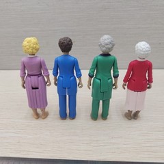 4pcs 3.75″ Golden Girls Retro Action Figures Rose Dorothy Blanche Sophia Figure
