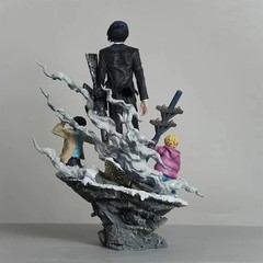 33CM Chainsaw Man Hayakawa Aki Statue GK Figure Anime Model Collectibles Gift