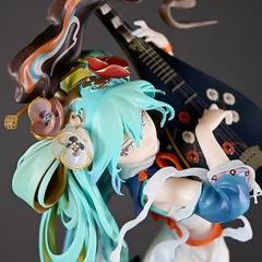 27cm Hatsune Miku Shimian Maifu Ver PVC Figure Anime Collectible Model Gift