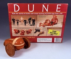 DUNE Fremen Tarpel Gun electronic sounds Lights 1984 LJN Toys NEW & Sand Roller