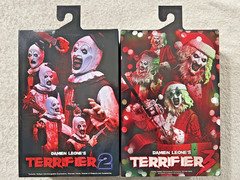 NECA TERRIFIER ULTIMATE ART THE CLOWN TERRIFIER 2 & TERRIFIER 3 **NEW**