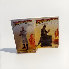 Indiana Jones Adventure Series Figure Lot. Walter Donavon & Indy. New