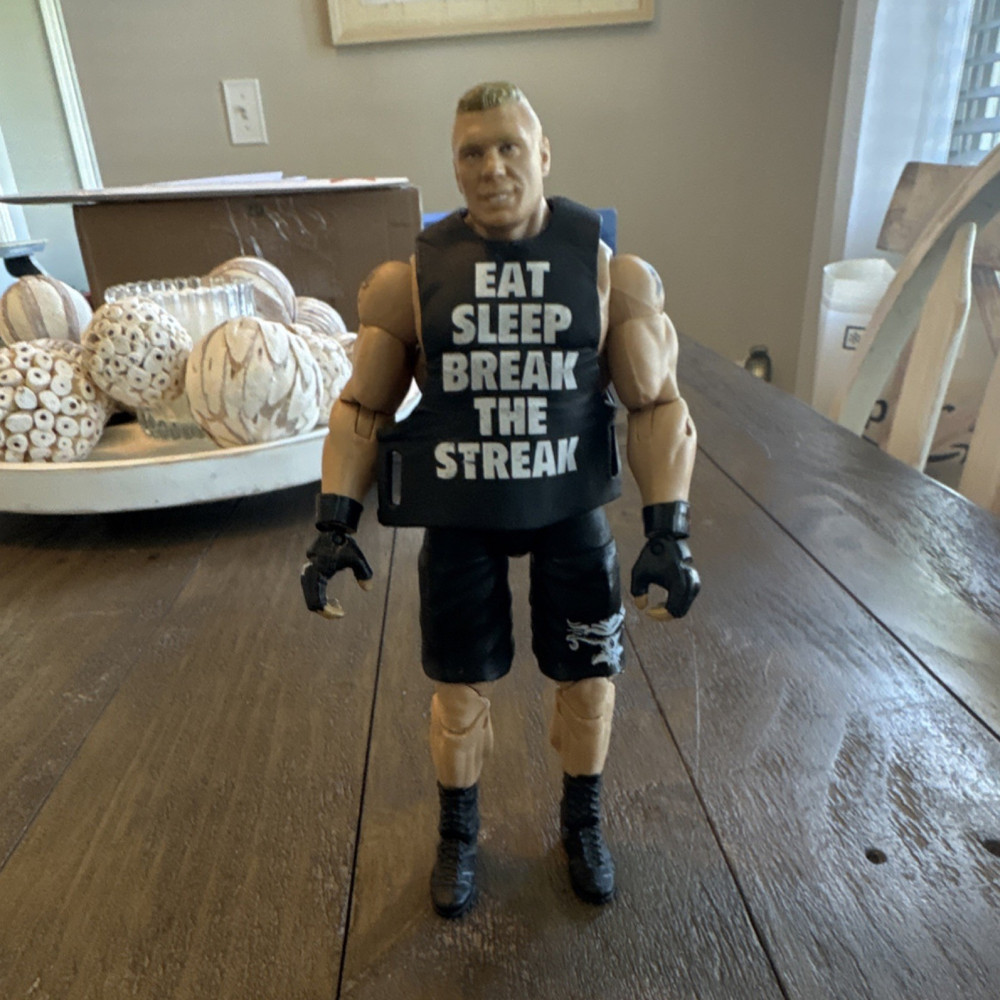 WWE Mattel Elite Brock Lesnar Toys R Us Exclusive Best of Network Figure Loose