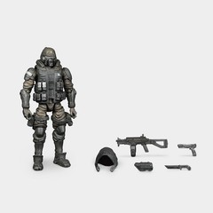 HiPlay TOY ALLIANCE 1/18 Acid Rain World FAV-A126 Kaiho Commando Action Figures