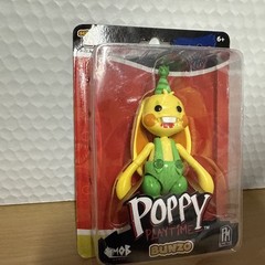Bunzo series 2 Poppy Playtime Yellow Bunny With Green Overalls And Party Hat