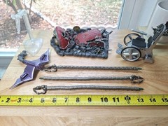 Marvel Legends Toybiz Doc Ock Articulated Bendable Tentacles Glider Stand Lot