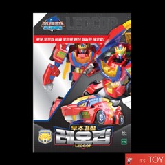 Miniforce Animal Tron LEOCOP Space Police Red Lion Transforming Robot Car 2021