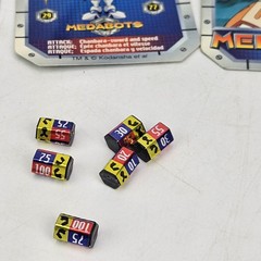 Medabots Action Figure Lot 7 Hasbro Takara Tomy 2.5” Mini Figures With Cards