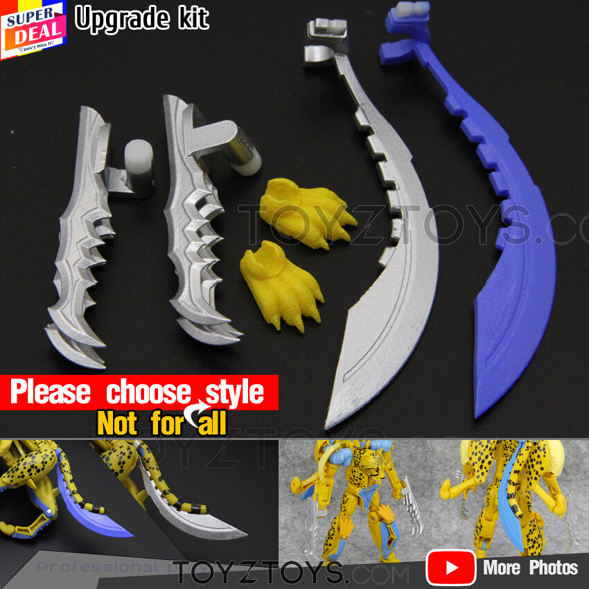 3D DIY Upgrade Kit for Siege Kingdom Cheetor Deluxe Weapon/Tail/Claw – Choose it