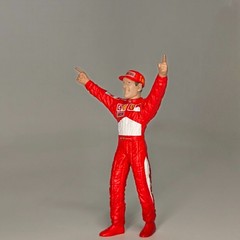 1/18 Scale Michael Schumacher Resin Figure F1 Ferrari Racing Collectible