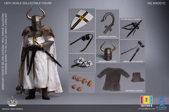 101TOYS X PP STUDIO MA001C 1/6 Teutonic Knight Leader Action Figure Model