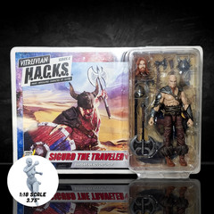 Vitruvian H.A.C.K.S. Action Figure: Sigurd the Unconquerable – Rugged Barbarian