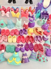 Disney Minnie Mouse Daisy Duck Dress Up Bow-tique Snap N Style Lot 75 Pieces