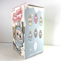 POP MART Labubu The Monsters Exciting Macaron Series Plush Dolls – Soymilk