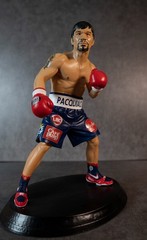 Manny Pacquiao 1/6 Scale Boxing Figure Statue – Custom Hand Painted Collectible