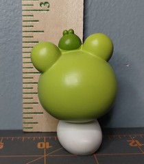 Upset Duck Toast PVC Blind Box Frog Hat 2 1/2″ Tall
