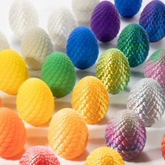 3D Printed Dragon in Egg Full Articulated Dragon Home Office Decor Fidget Toys