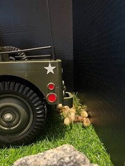 1/6 Scale WWII Willy’s Jeep Military Police Decal Set – Gi Joe/Action Figures