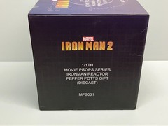 King Art MPS031 Marvel Iron Man 1:1 Reactor Pepper Potts Gift Movie Props Series