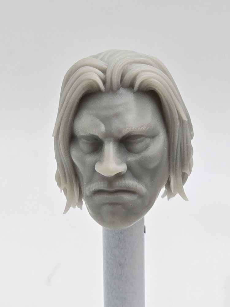 3d Print DANNY TREJO Machete Head 1:10 7″ LEGEND DC MULTIVERSE