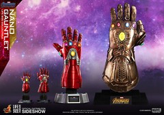 Hot Toys Iron Man Nano Infinity Gauntlet 1/1 Life Size Avengers Endgame LMS-007