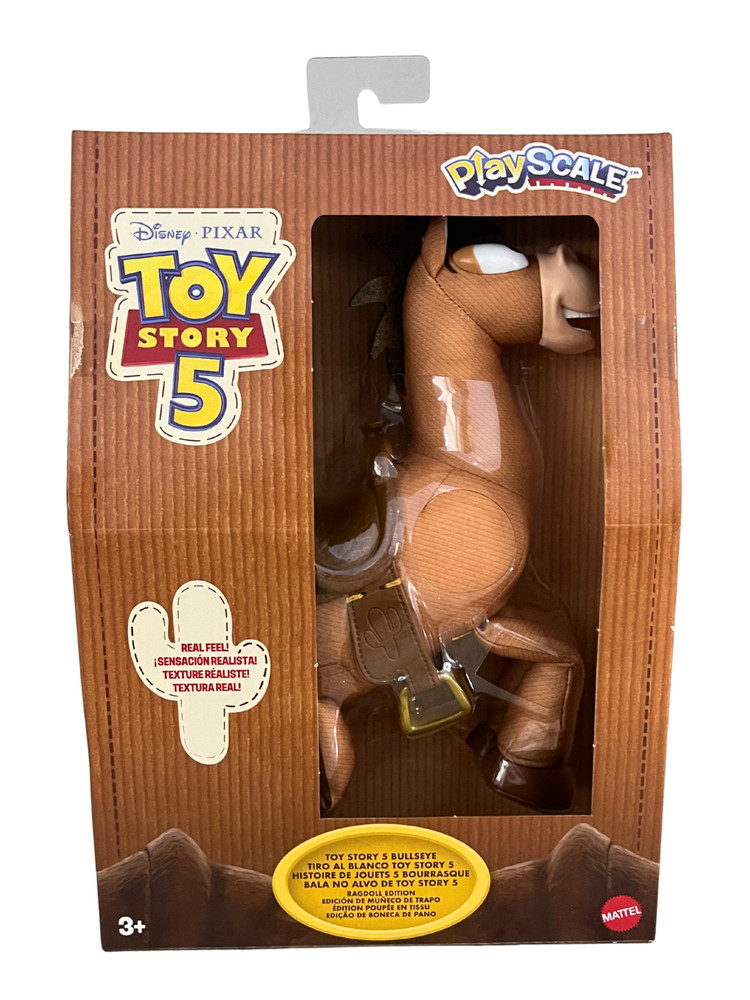 Disney / Pixar Toy Story 5 Bullseye Ragdoll Edition Playscale Mattel, 7″, NEW