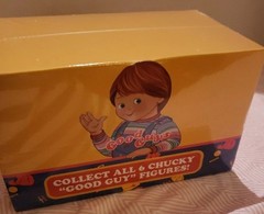NECA CHUCKY BLIND BOX SERIES 1 RETAIL CASE OF 6 SEALED, PLUS 3 EXTRA FIGURES