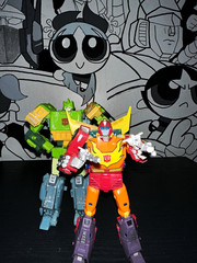 Hasbro Transformers springer & Hot Rod Action Figures w/ Gun Plastic Multicolor