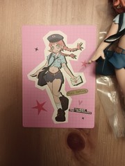 POP MART x Peach Riot Rush Hour series figure – mail delivery Gigi (no box)