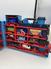 Vintage 2000s Thomas The Tank Engine Carry Case With 19 Di Cast/ Metal Trains
