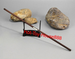 1/6 Chinese Kung Fu Shaolin Staff Nunchaku Three-section Cudgel 12” Figure Body