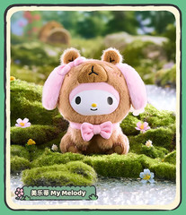 💡 Miniso x Sanrio Characters Capybara Series Vinyl Plush One Random Blind Box