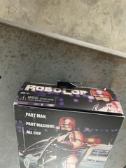 NECA RoboCop Ultimate RoboCop Action Figure Toy Silver Gun Boxed Movie Used