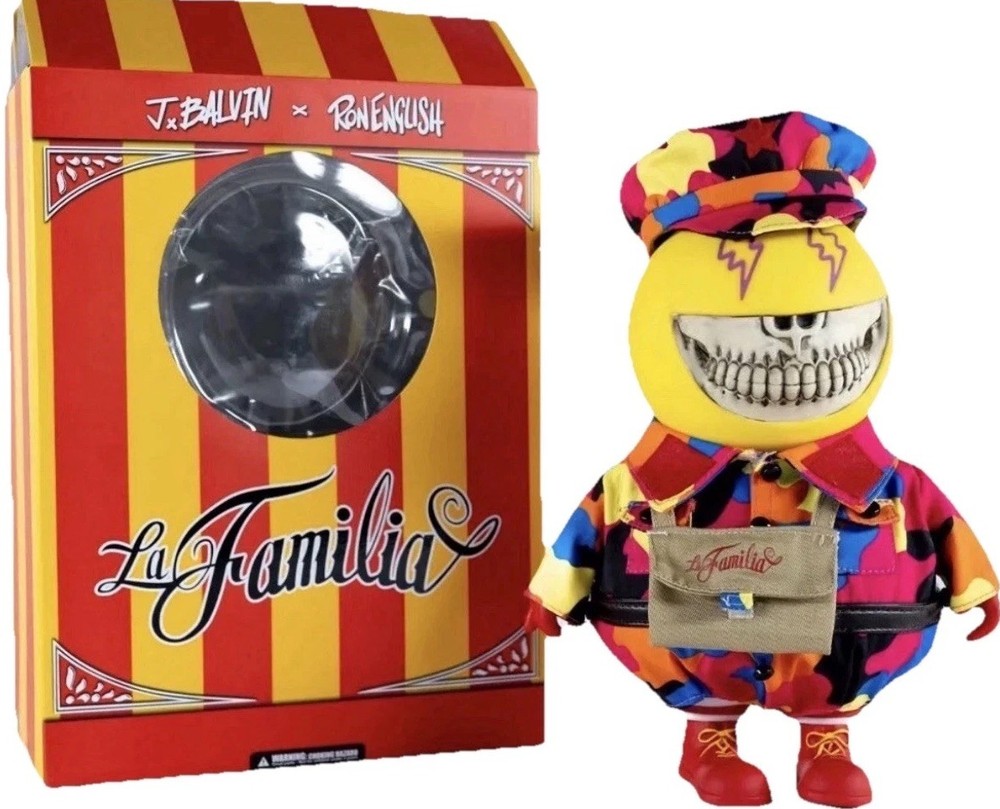 J Balvin x Ron English x Mindstyle Popaganda La Familia Complexcon New In Box