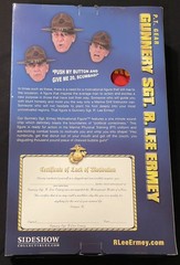 USMC P.T. GEAR GUNNERY SGT. R. LEE ERMEY 12 INCH MOTIVATIONAL FIGURE SIDESHOW