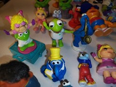 Vintage To Modern Sesame Street Mixed Toy Lot Sale Kermit Elmo Big Bird Oscar