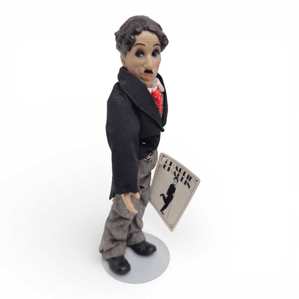 Presents Charlie Chaplin Collector Doll P3785 1990 Cane Accessory Vintage Figure